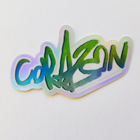 Corazon Sticker